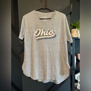 Royce Brand Gray “Ohio” Graphic T-Shirt Women’s Size Large